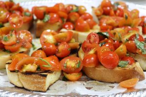 シェフ特製のブルスケッタ