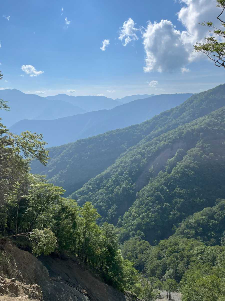 地形・地質調査(大起伏山地)