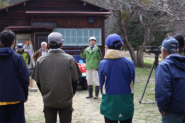 金井隆治技術専門職員からの説明
